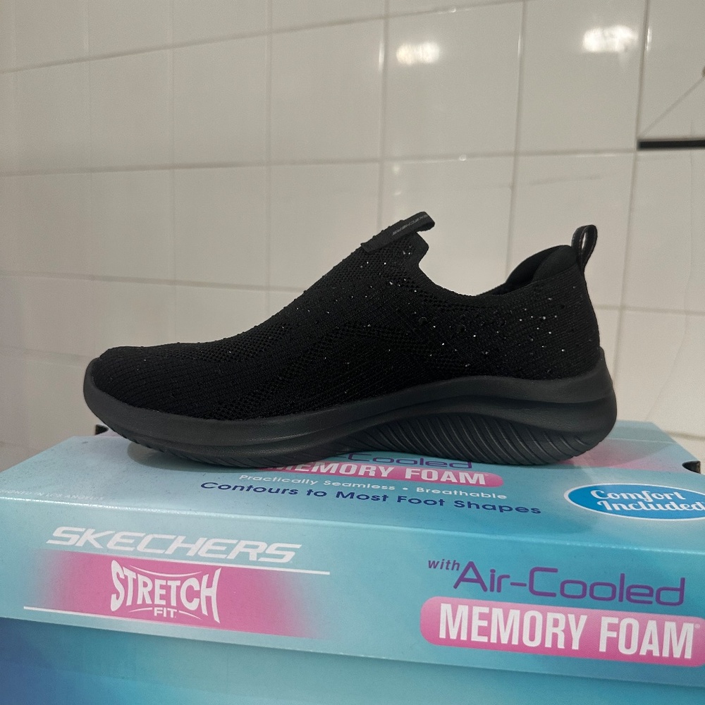 Sketchers Glam Night Slip on Sneaker